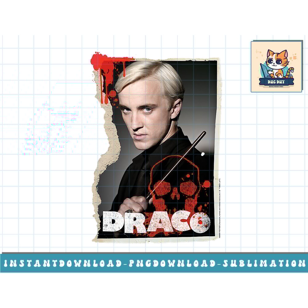 Harry Potter Draco Frame png, sublimate, digital download.jpg