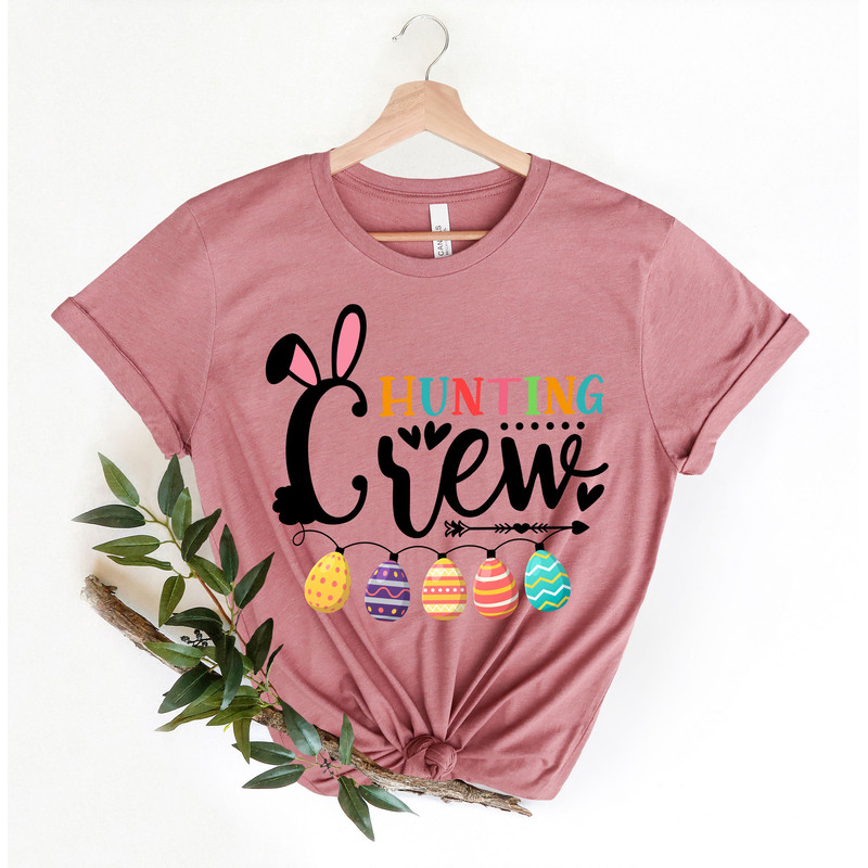 Hunting Crew Shirt, Egg Hunting Crew Shirt, Easter Egg Hunting, Easter Shirt, Family Matching Shirt, Easter Family Shirt, Cute Crew Shirt - 3.jpg