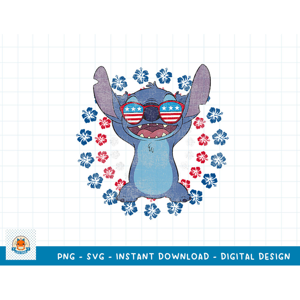 Disney Lilo & Stitch 4th Of July Sunglasses Flag Americana T-Shirt copy.jpg