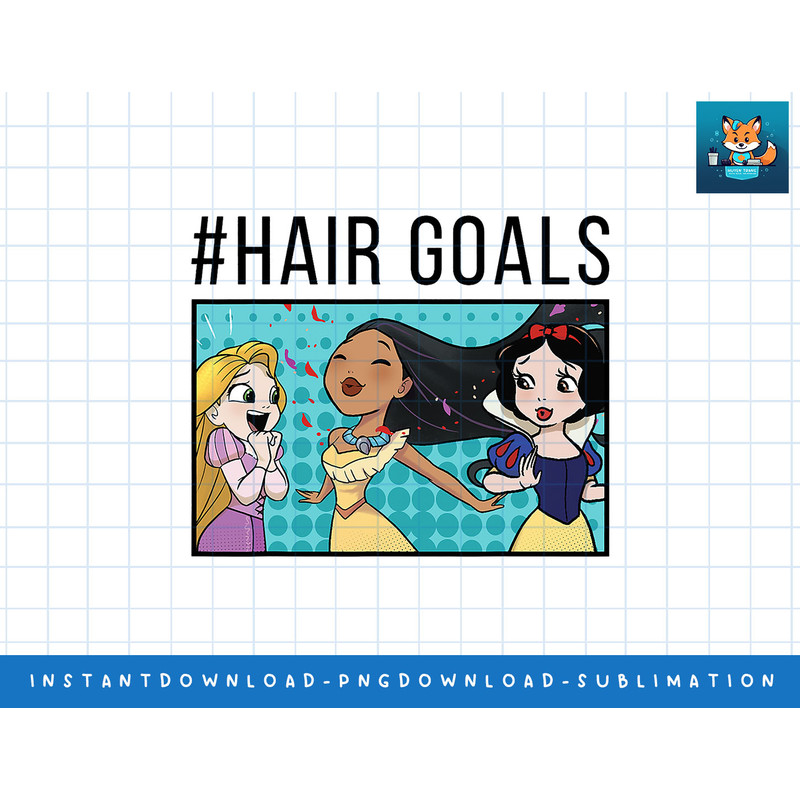 Disney Princess Rapunzel Pocahontas Snow White Comic Panel png, sublimate, digital print.jpg