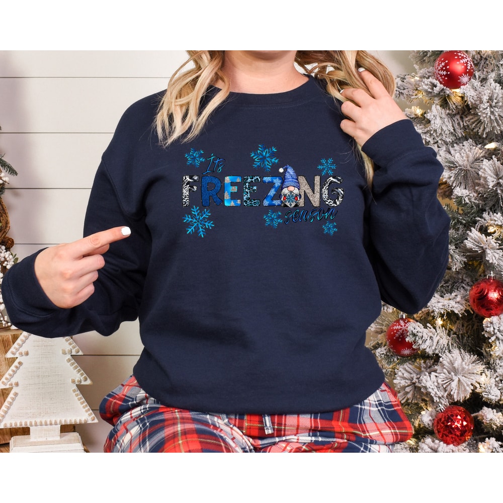 It's Freezing Season Sweatshirt,Matching Family Christmas Shirts,Matching Christmas 2022 Shirts,Matching Xmas Tees,Christmas Winter Shirt - 2.jpg
