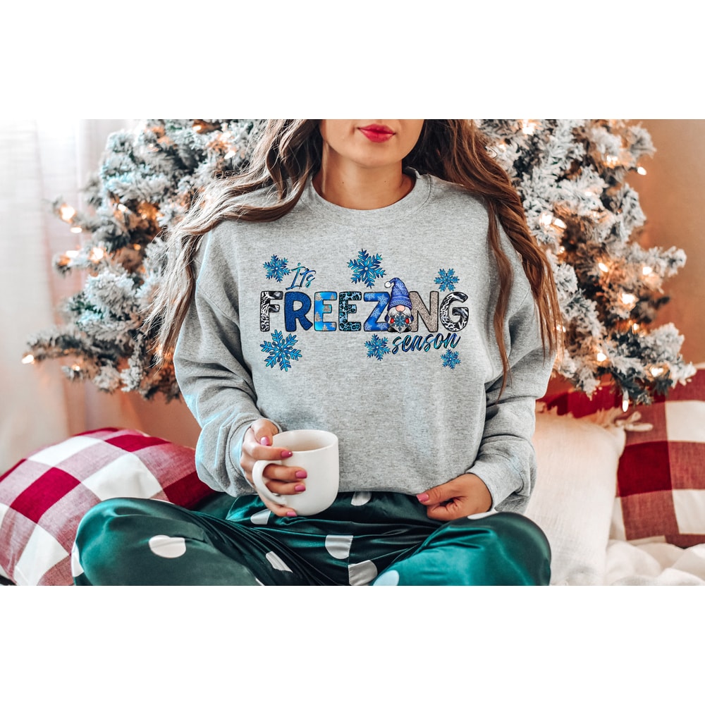 It's Freezing Season Sweatshirt,Matching Family Christmas Shirts,Matching Christmas 2022 Shirts,Matching Xmas Tees,Christmas Winter Shirt - 3.jpg