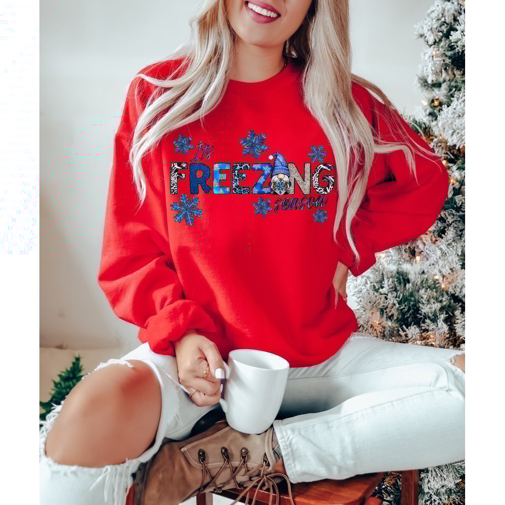 It's Freezing Season Sweatshirt,Matching Family Christmas Shirts,Matching Christmas 2022 Shirts,Matching Xmas Tees,Christmas Winter Shirt - 4.jpg