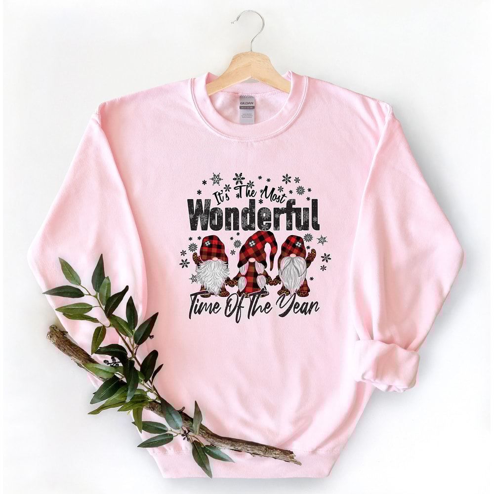 It's The Most Wonderful Time Of The Year Gnome Sweatshirt,Christmas Family Shirt,Christmas Gift,Holiday Gift,Christmas Family Matching Shirt - 4.jpg
