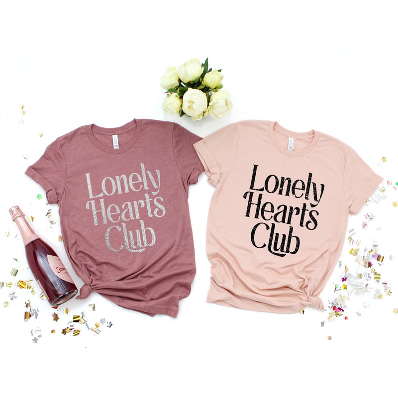 Lonely Hearts Club Valentines Day Shirt,Valentines Day Shirts For Woman,Heart Shirt,Cute Valentine,Valentines Day Gift,Mom Valentines Shirt - 1.jpg