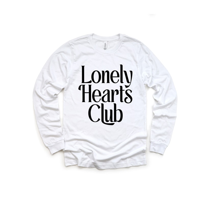 Lonely Hearts Club Valentines Day Shirt,Valentines Day Shirts For Woman,Heart Shirt,Cute Valentine,Valentines Day Gift,Mom Valentines Shirt - 4.jpg