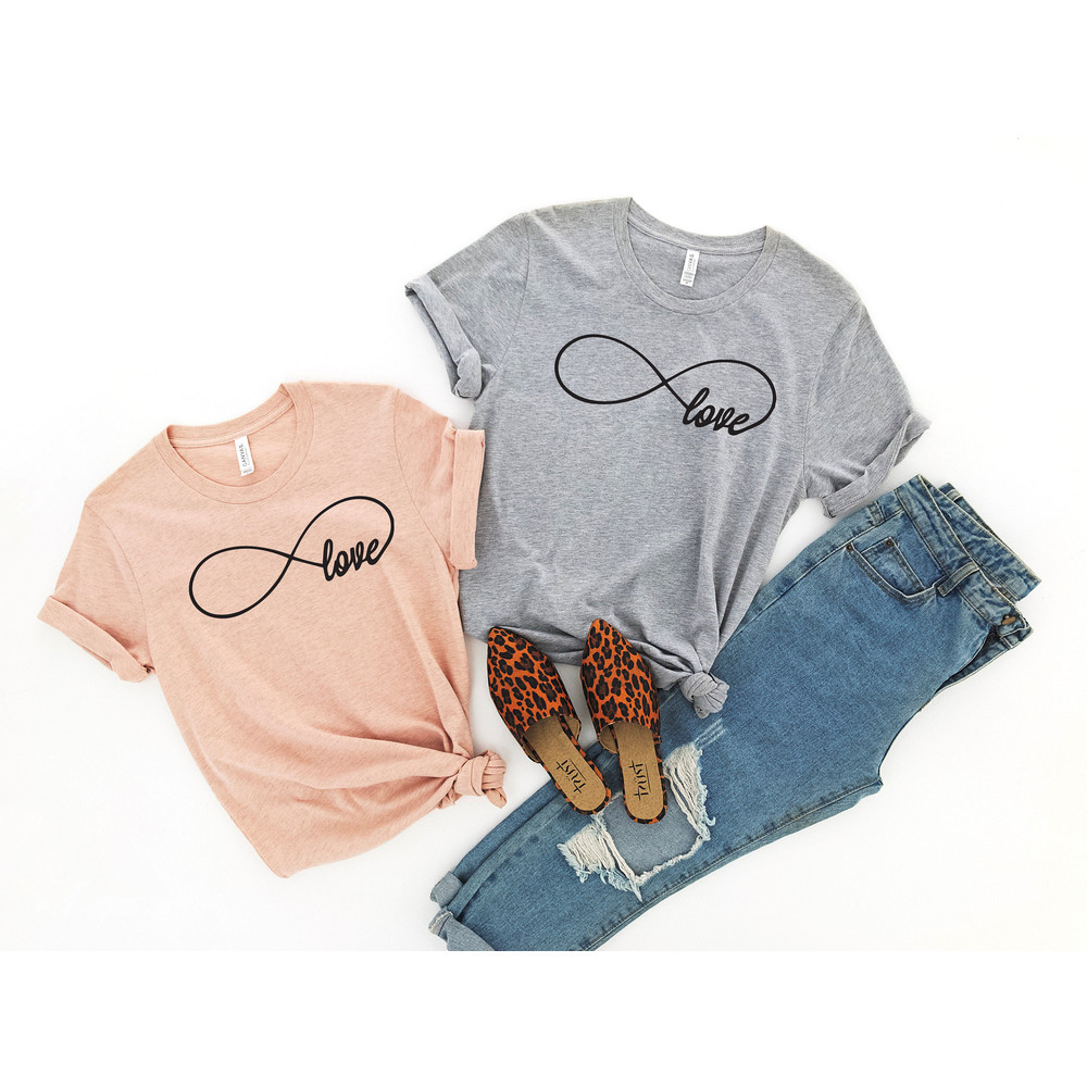 Love Infinity Shirt,Mr and Mrs,Just Married Shirt,Honeymoon Shirt,Wedding Shirt,Wife and Hubs Shirts,Just Married Shirts,Couple Shirts - 4.jpg