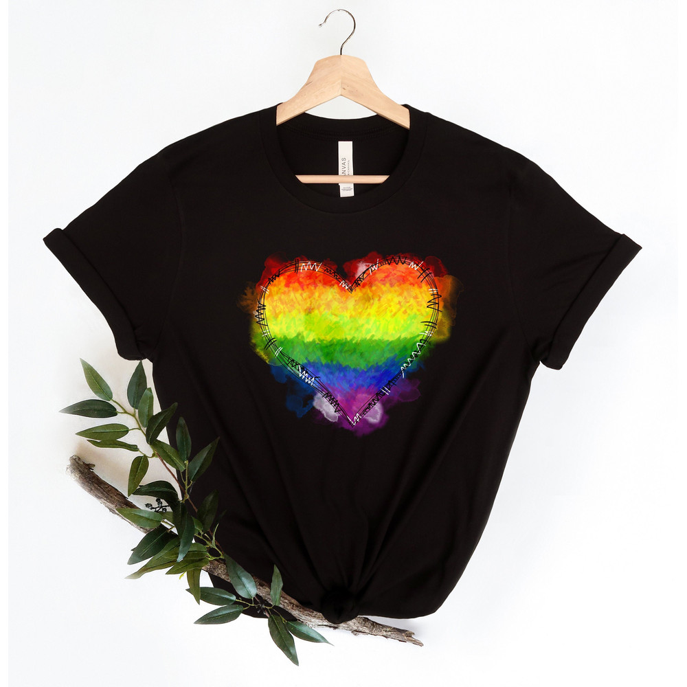Love is Love Shirt, LGBQT Pride Shirt, Women Men Kids Toddler Baby Rainbow Shirt Retro, LGBT Shirts, Love Wins Graphic T-Shirt,Equality,Gift - 1.jpg