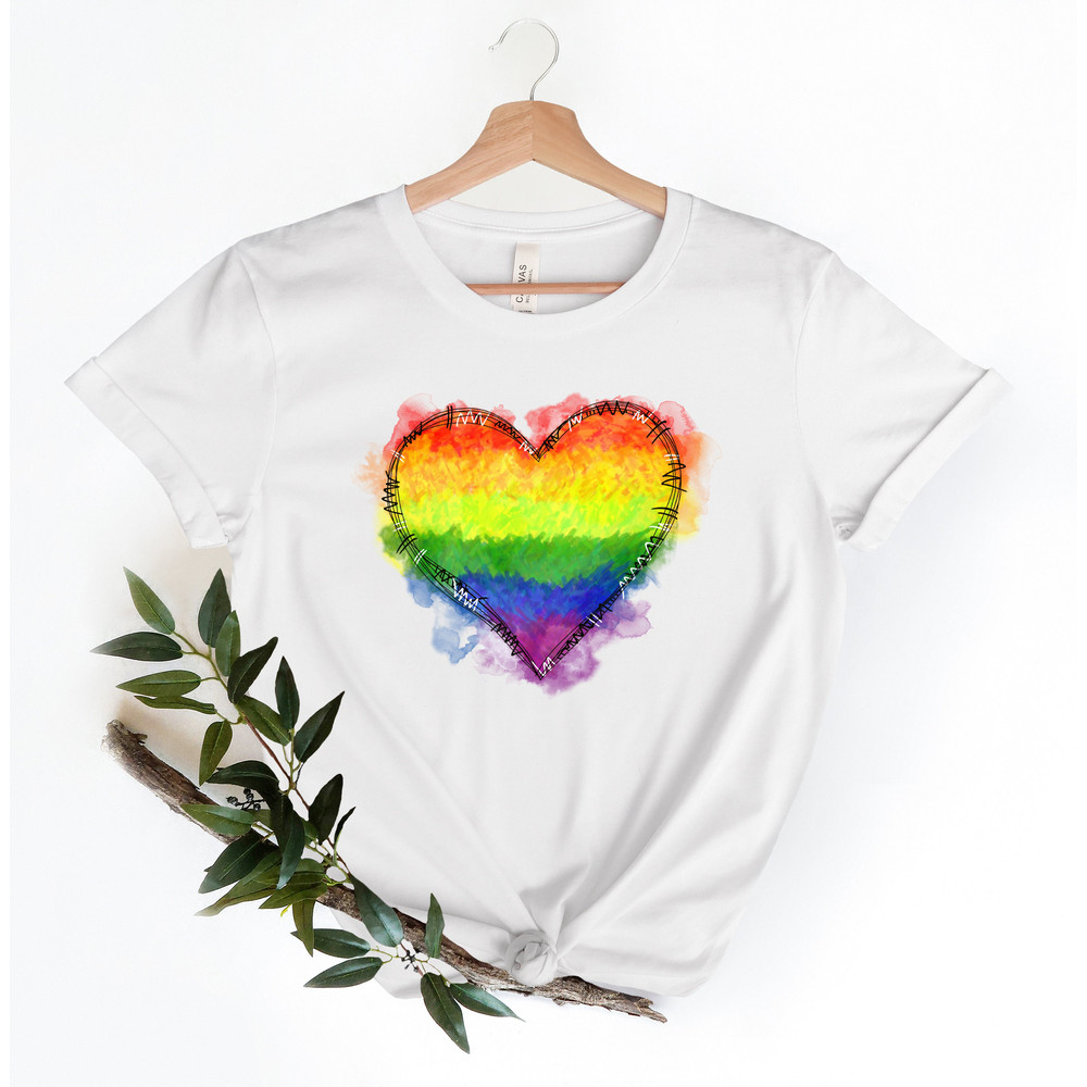 Love is Love Shirt, LGBQT Pride Shirt, Women Men Kids Toddler Baby Rainbow Shirt Retro, LGBT Shirts, Love Wins Graphic T-Shirt,Equality,Gift - 2.jpg