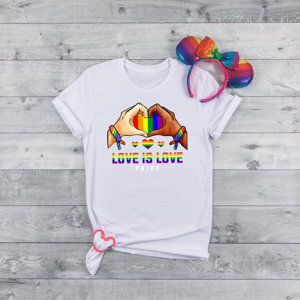 Love is Love Shirt, LGBQT Pride Shirt, Women Men Kids Toddler Baby Rainbow Shirt Retro, LGBT Shirts, Love Wins Graphic T-Shirt,Equality,Gift - 3.jpg