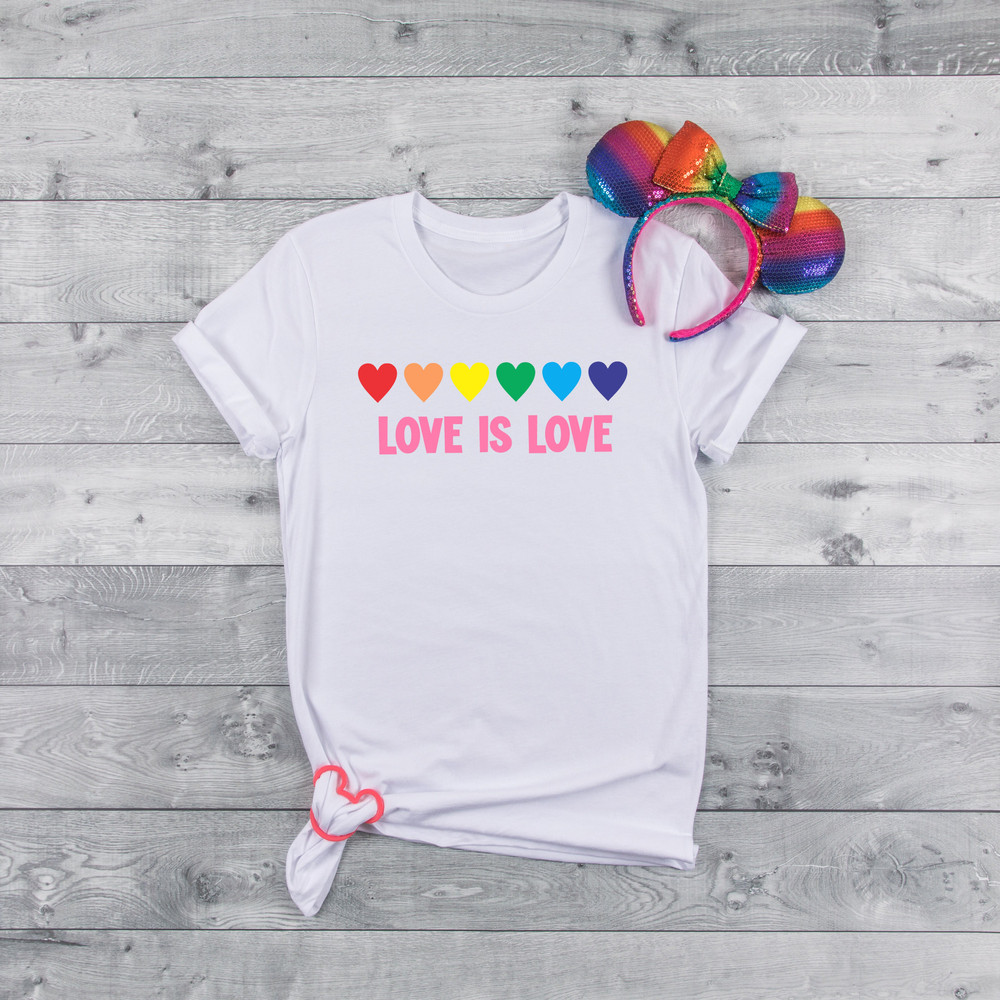 Love is Love Shirt, LGBQT Pride Shirt, Women Men Kids Toddler Baby Rainbow Shirt Retro, LGBT Shirts, Love Wins Graphic T-Shirt,Equality,Gift - 2.jpg