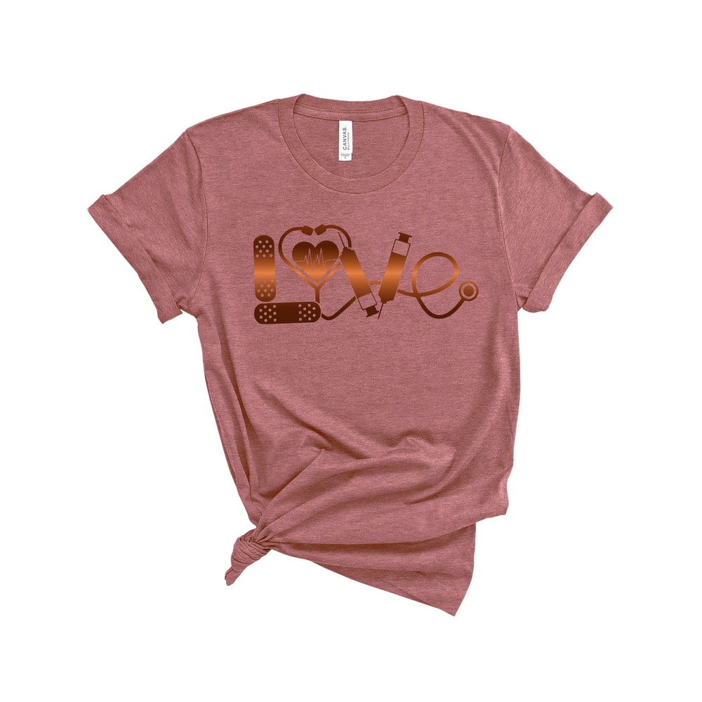 Love Nurse Shirt - Nurse T-shirt - Nurse Tees - Unisex - Cute Nurse Shirts - Nurse Appreciation Gift - Nurse Gift Idea - Nurses Week Gift - 2.jpg