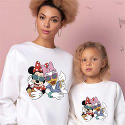 minnie and daisy sweatshirts, disney best friends hoodie, magic kingdom, disney matching sweat, minnie and daisy duck, k