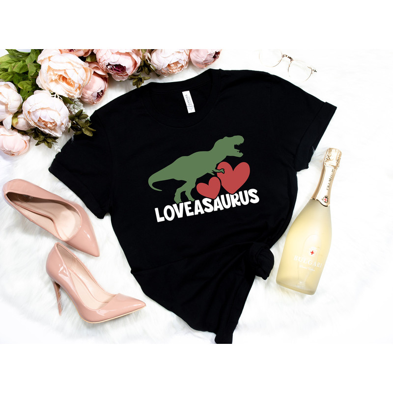 Loveasaurus Rex, Boys Valentine Shirt Dinosaur, Valentines Day Shirt Dinosaur, Valentines Day Shirt For Boys Dinosaur,Gift for Valentines - 3.jpg