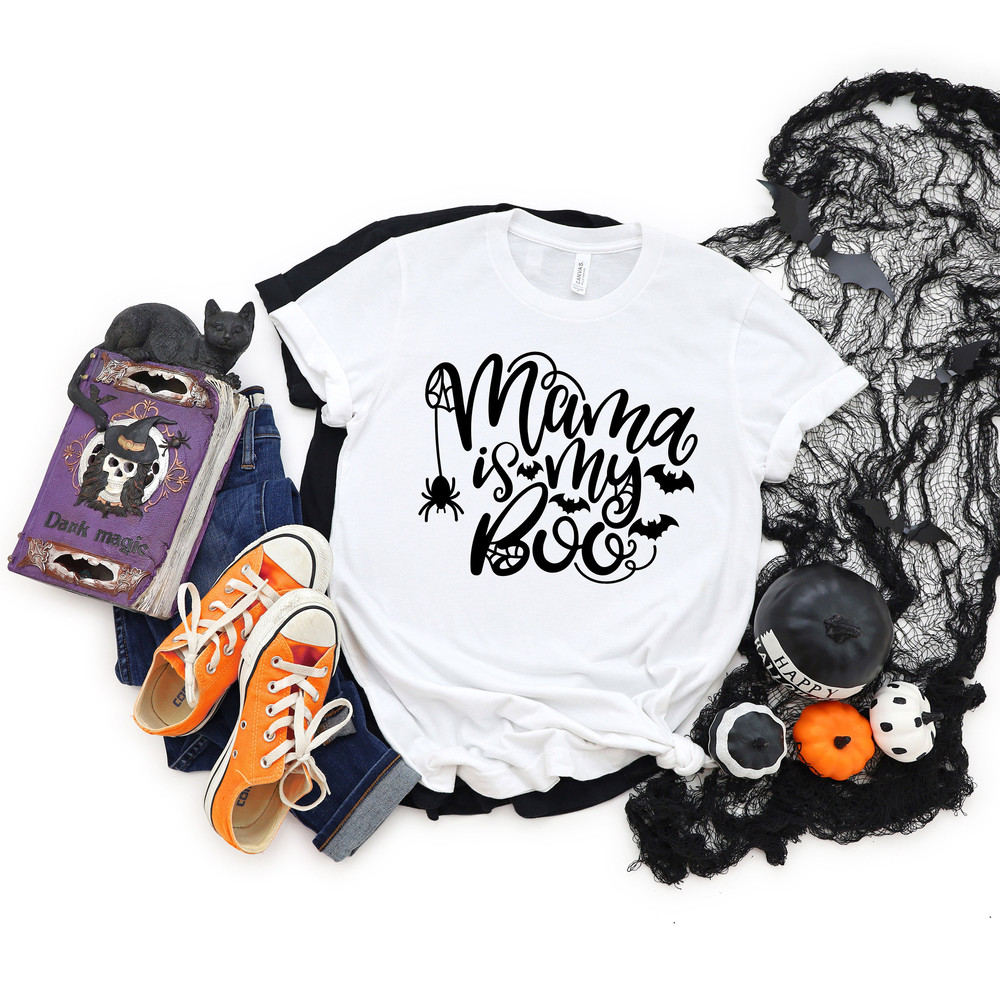 Mama Is My Boo Shirt,Halloween Party Shirts,Hocus Pocus Shirts,Sanderson Sisters Shirts,Halloween Outfits,2022 Halloween Funny Shirt - 2.jpg