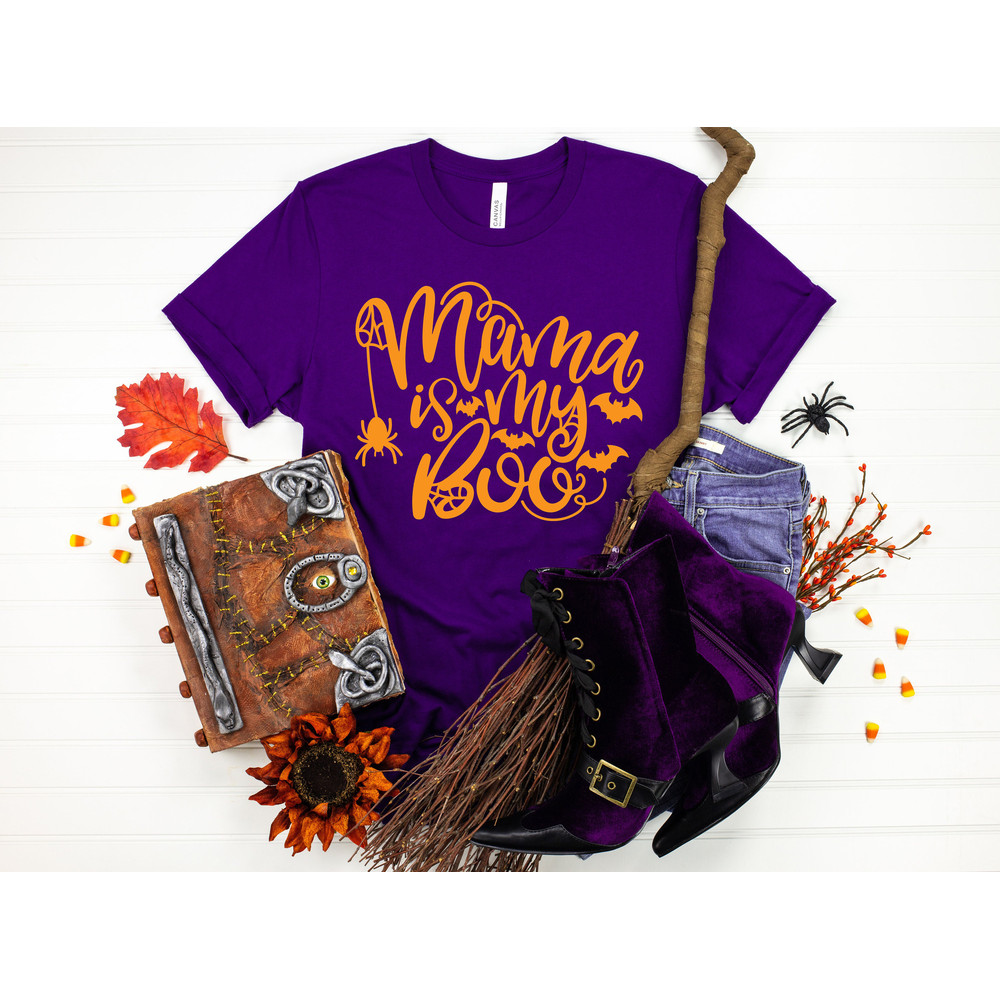 Mama Is My Boo Shirt,Halloween Party Shirts,Hocus Pocus Shirts,Sanderson Sisters Shirts,Halloween Outfits,2022 Halloween Funny Shirt - 3.jpg