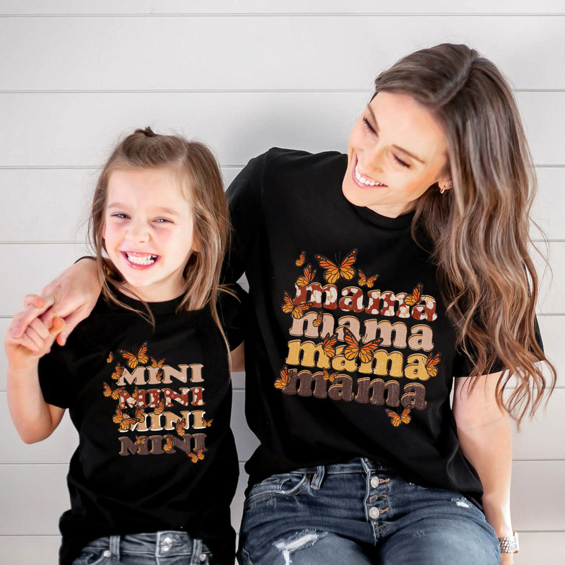 Mama Mini Butterfly Shirt, Mama Mini Shirt, Mama Mini Spring Shirt, New Mom Shirt, Mama Shirt, Mini Shirt, Happy Mother Day, Gift For Mom - 2.jpg