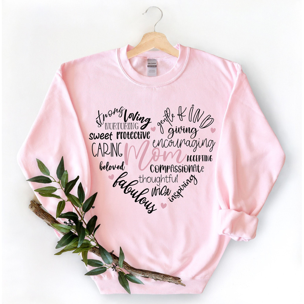 Mama Shirt, Mama Heart Shirt, Mothers Day Gift, Custom Shirt for Mothers, Mom Tshirt, Mommy Tee, Mom Personalization Gift, New Mommy Gift - 1.jpg