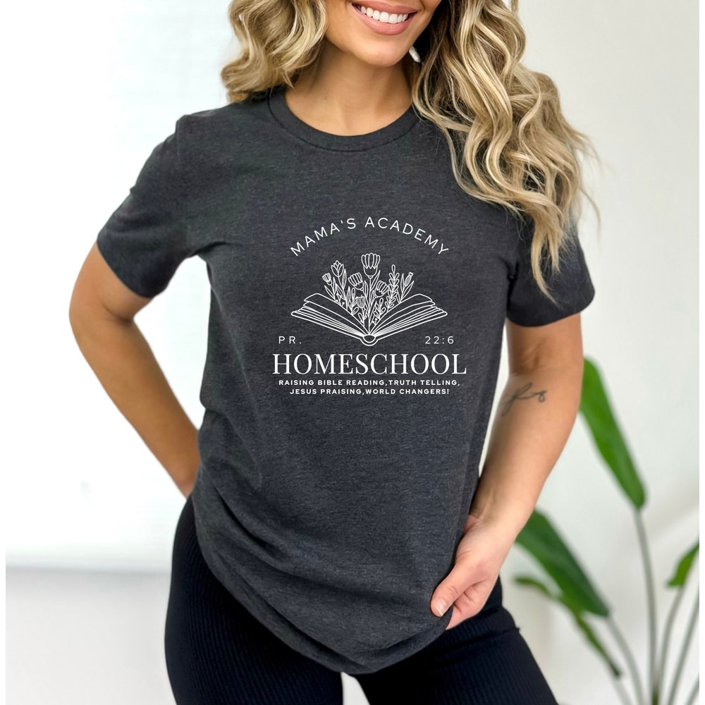 Mama's Academy Homeschool Shirt, Homeschool Mama Shirt Sweatshirt Hoodie, Home Sweet Shirt, Mom Academy Shirt, Christian Mom Shirt - 2.jpg