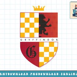 harry potter gryffindor lion shield png, sublimate, digital download