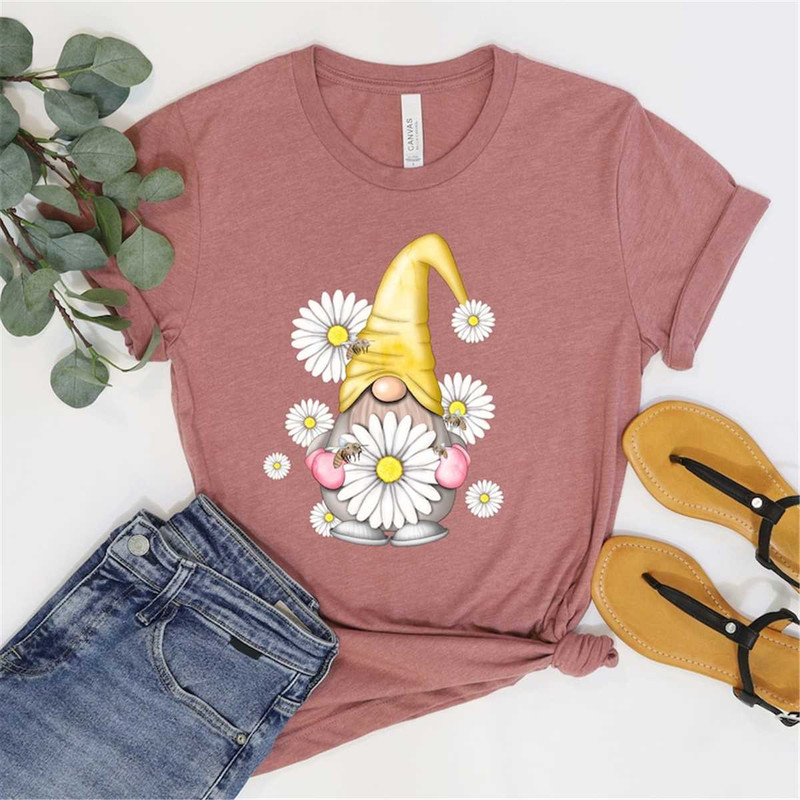 MR-1862023133733-cute-gnome-t-shirt-daisy-graphic-tee-floral-print-shirt-image-1.jpg
