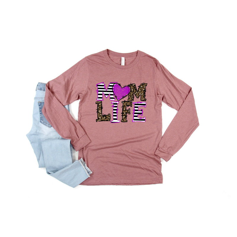Mom Life Shirts,Happy Mother's Day,Best Mom,Gift For Mom,Gift For Mom To Be,Gift For Her,Mother's Day Shirt,Trendy,Long Sleeve Shirts - 3.jpg