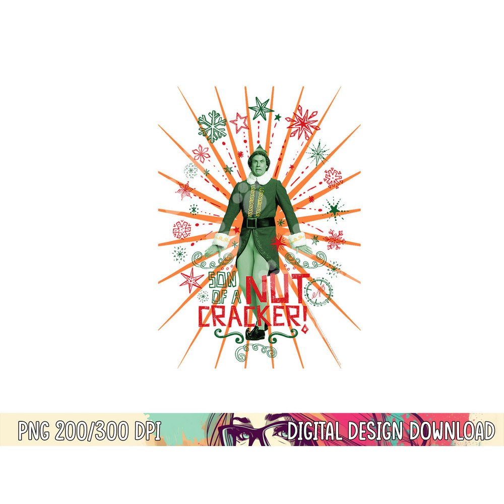 Elf Son of a Nutcracker png, sublimation .jpg