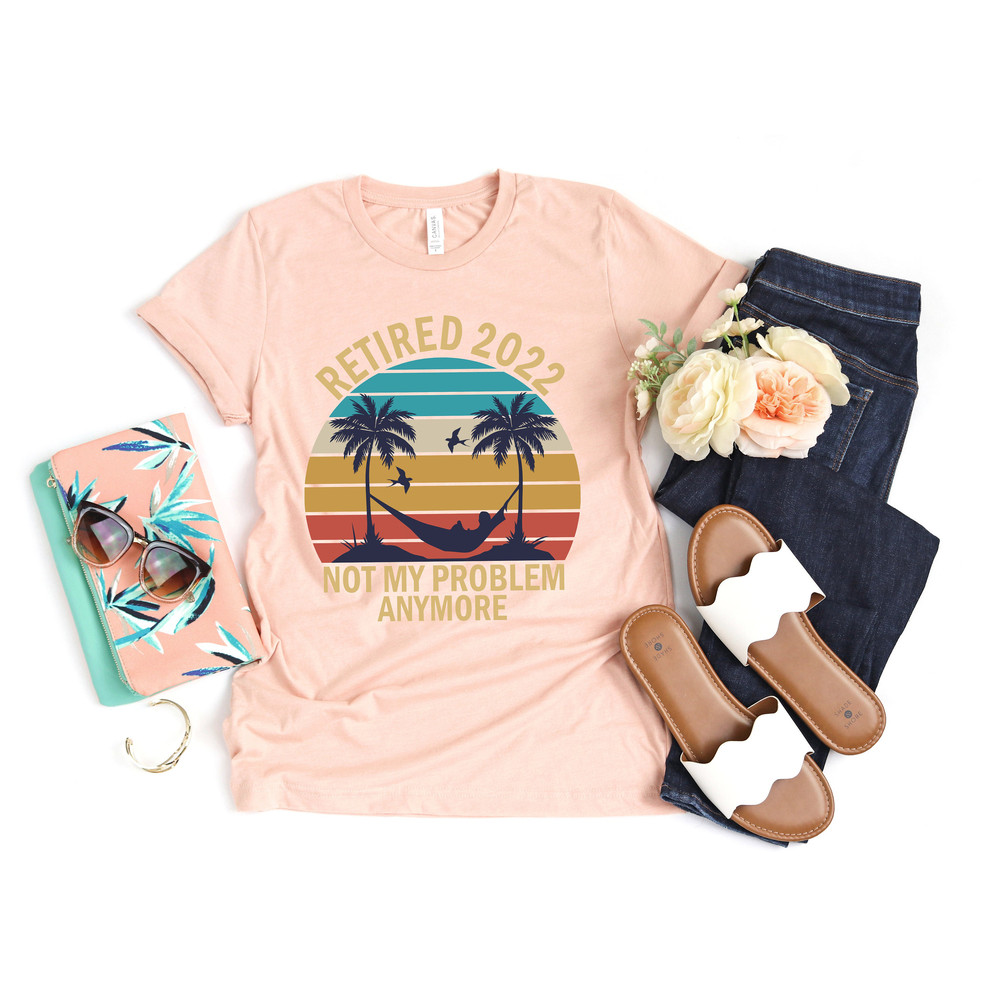 Not My Problem Anymore Vintage Retirement Shirt,retirement tee,retired tee,officially retired shirt,grandma tee,grandpa tee,Retirement Gift - 2.jpg