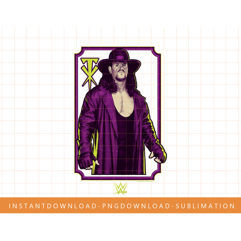 WWE Undertaker Color Pop Poster T-Shirt copy.jpg