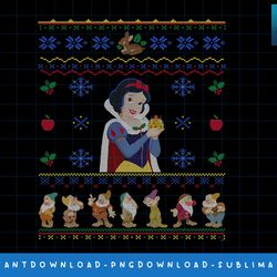 disney princess snow white christmas sweater png, sublimate, digital print