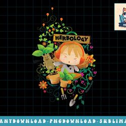 harry potter herbology hermione mandrake chibi png, sublimate, digital download