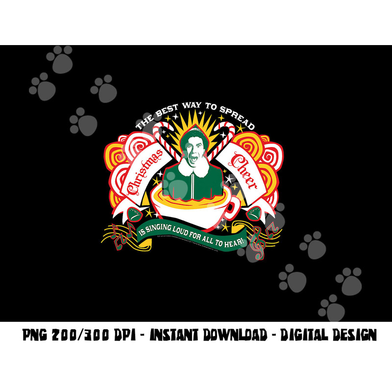 Elf Spread Christmas Cheer png, sublimation .jpg