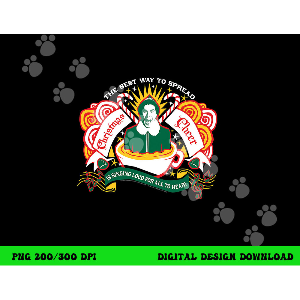 Elf Spread Christmas Cheer  png, sublimation .jpg