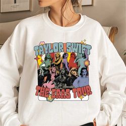 retro taylor the eras tour shirt, y2k ts the eras tour 2022 midnight sweatshirt, swiftie tour, eras tour taylor merch, m
