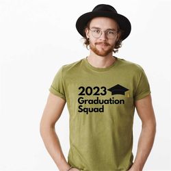 2023 graduation squad t-shirt, senior 2023 pocket t-shirt, class of t-shirt, senior crewneck, graduation t-shirt, gradua