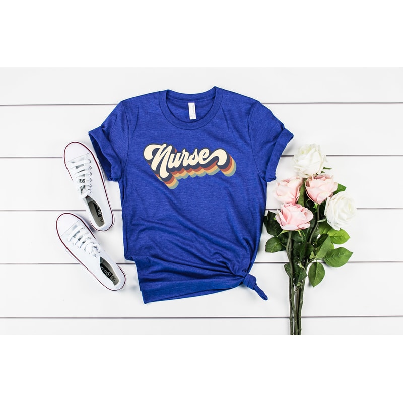 Retro Nurse Shirts, RN Shirts, Nurses Superhero, Nurse Week, Shirt For Woman, Nursing Shirt, Nursing School Tee,RN Leopard Nurse Shirt - 3.jpg