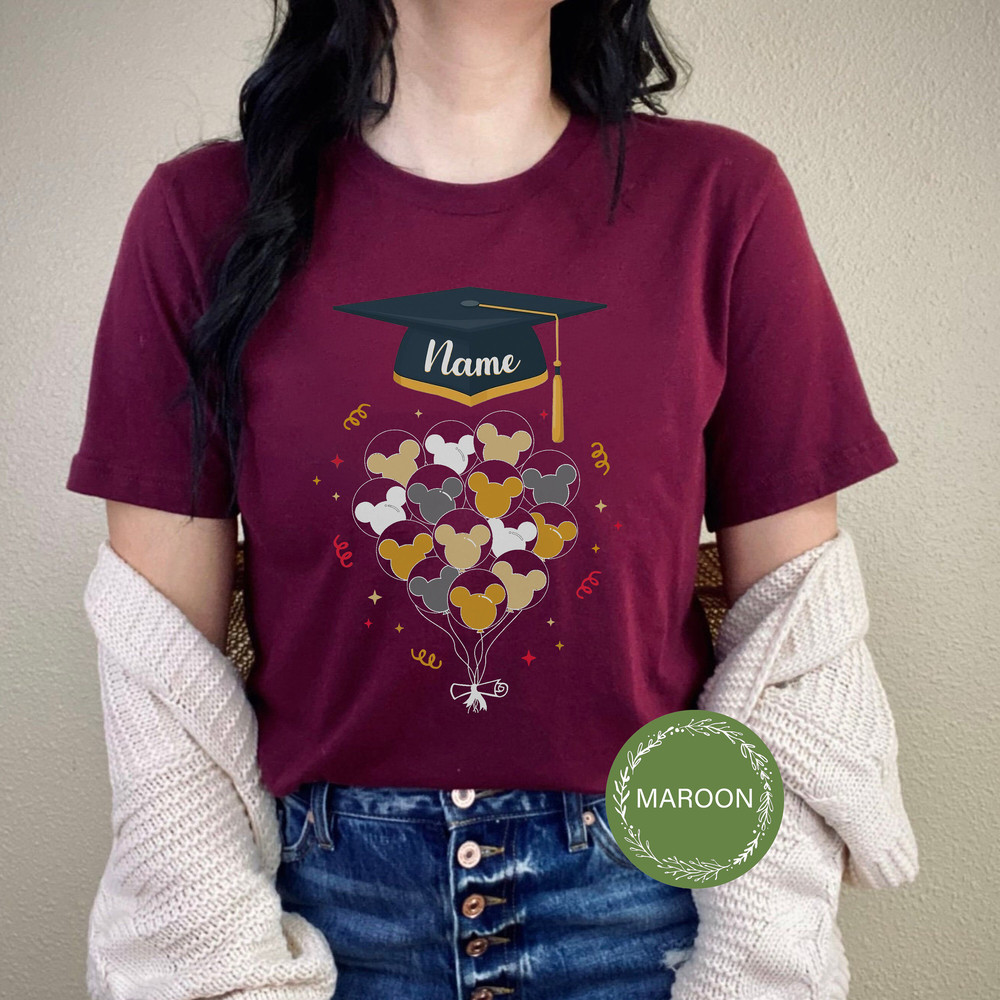 Disney Shirt, Graduate 2023, Disney Graduate Shirt, Custom Disney Graduate Shirt, Disney Senior Shirt, Graduation Tee, Graduation Shirt 2023 - 2.jpg