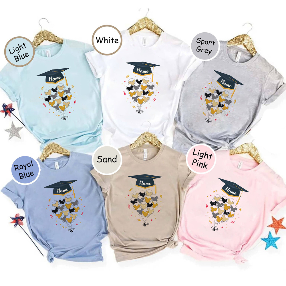 Disney Shirt, Graduate 2023, Disney Graduate Shirt, Custom Disney Graduate Shirt, Disney Senior Shirt, Graduation Tee, Graduation Shirt 2023 - 4.jpg