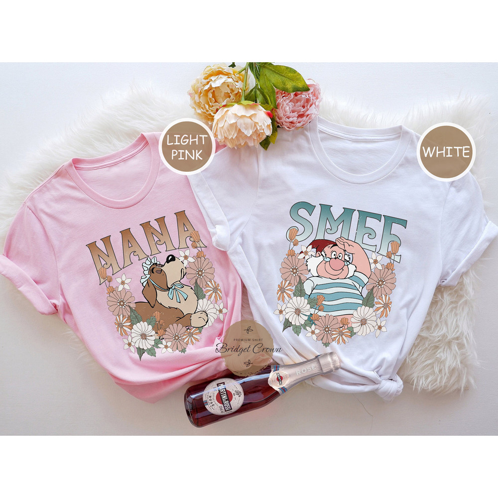 Personalized Disney Peter Pan Characters Shirt, Vintage Disney Peter Pan Shirt, Walt Disney Peter Pan Shirt, Neverland Shirt, Tinker Bell - 2.jpg
