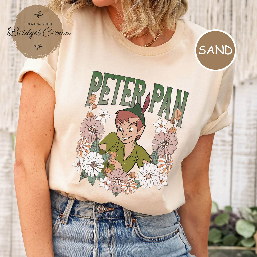Personalized Disney Peter Pan Characters Shirt, Vintage Disney Peter Pan Shirt, Walt Disney Peter Pan Shirt, Neverland Shirt, Tinker Bell - 3.jpg