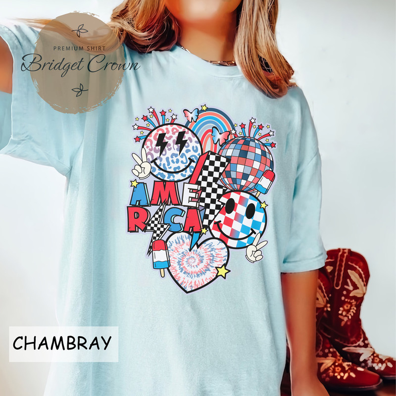 Retro 4th Of July Comfort Colors Shirt, America Patriotic Shirt, Retro Funny Fourth Shirt, Womens 4th Of July Shirt, Independence Day Shirt - 3.jpg