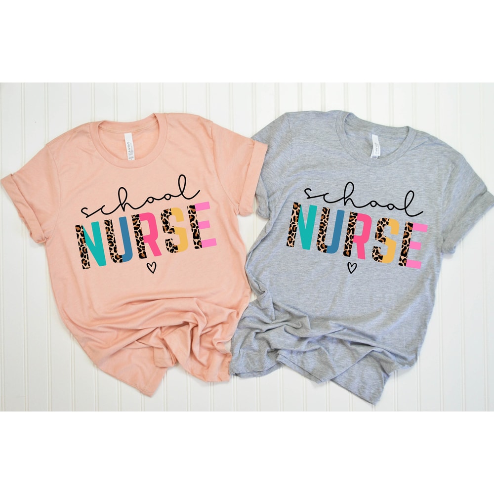 School Nurse Shirt, Nurse Shirt, Nurse Gift, Funny Nurse Shirt, Nursing Student, Nursing Graduate, School Nurse Gift, Teacher Shirt , RN Tee - 1.jpg