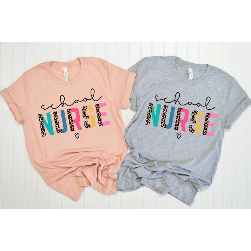 School Nurse Shirt, Nurse Shirt, Nurse Gift, Funny Nurse Shirt, Nursing Student, Nursing Graduate, School Nurse Gift, Teacher Shirt , RN Tee - 1.jpg