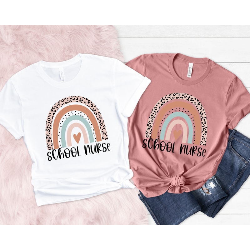 School Nurse Shirt, Nurse Shirt, Nurse Gift, Funny Nurse Shirt, Nursing Student, Nursing Graduate, School Nurse Gift, Teacher Shirt , RN Tee - 1.jpg