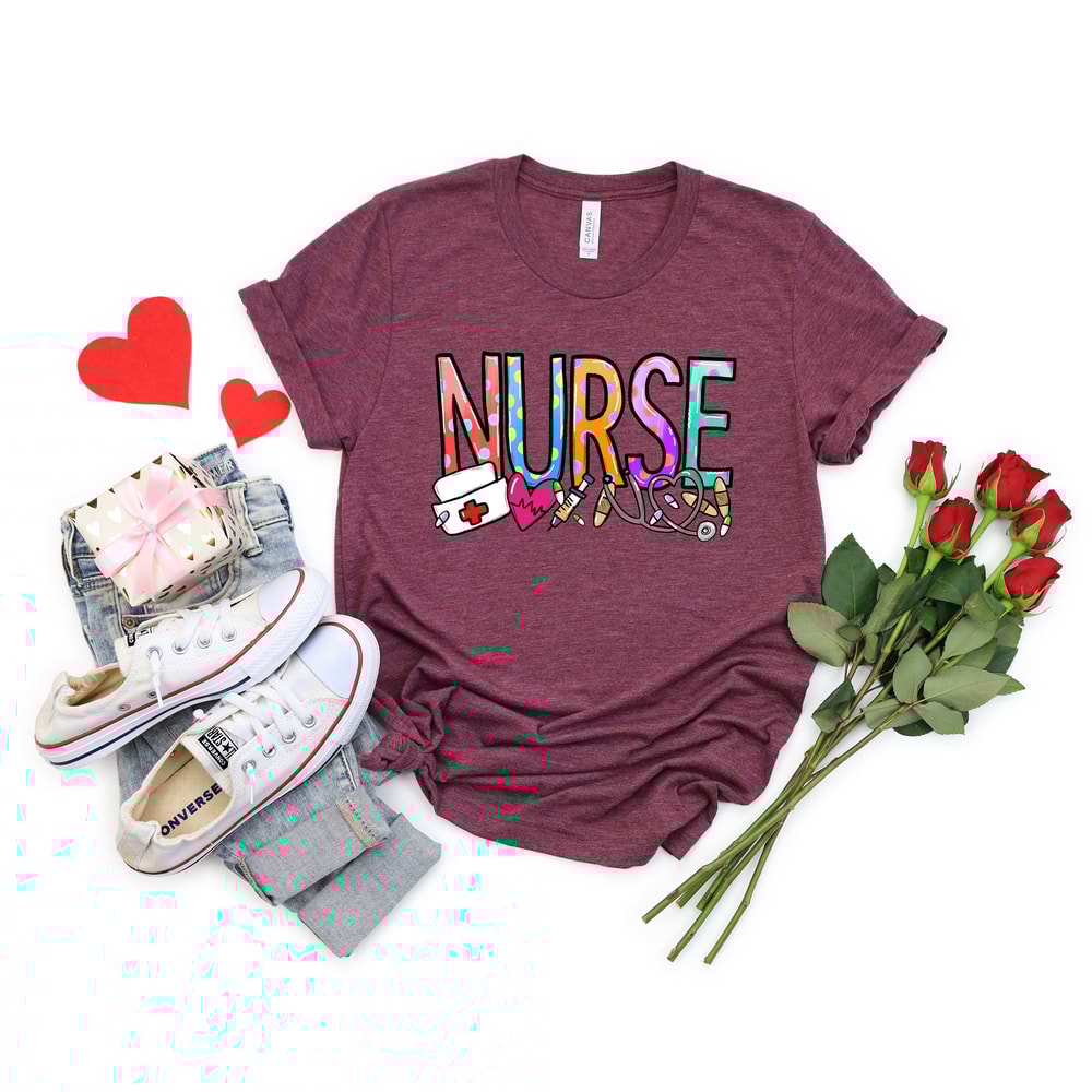 School Nurse Shirt, Nurse Shirt, Nurse Gift, Funny Nurse Shirt, Nursing Student, Nursing Graduate, School Nurse Gift, Teacher Shirt , RN Tee - 3.jpg