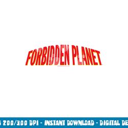 forbidden planet logo  png, sublimation