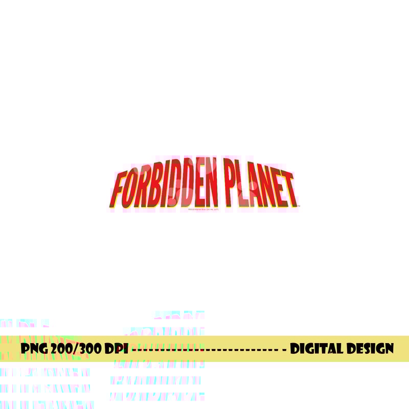 Forbidden Planet Logo png, sublimation .jpg