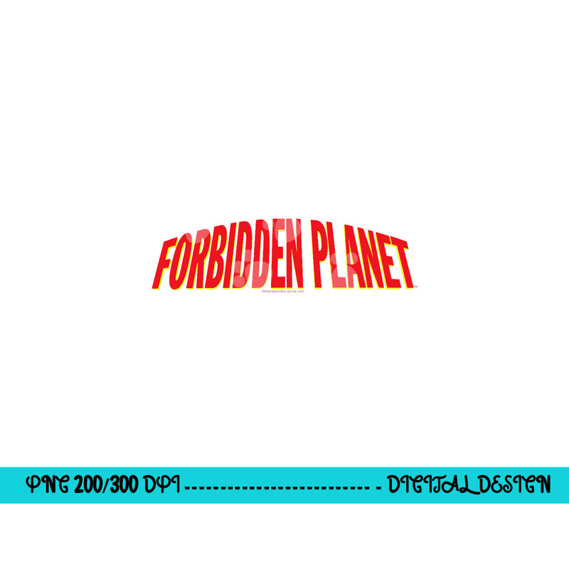 Forbidden Planet Logo png, sublimation .jpg