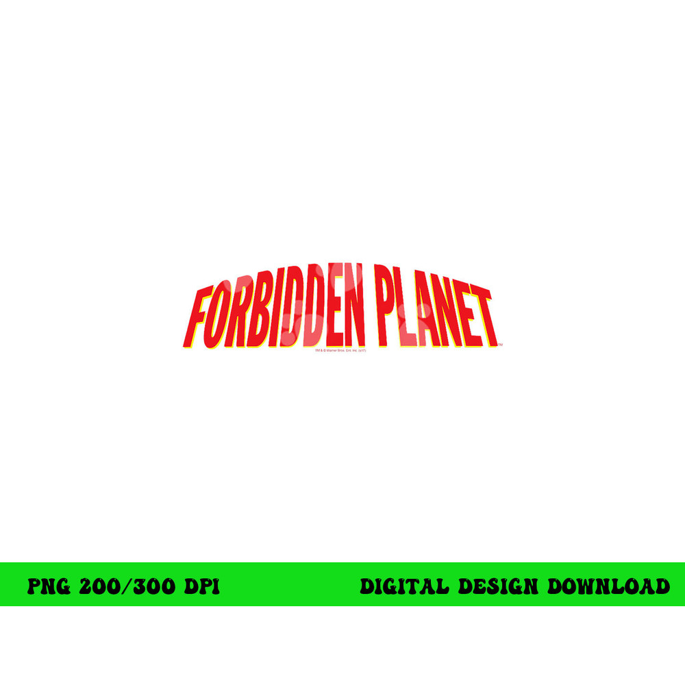 Forbidden Planet Logo  png, sublimation .jpg