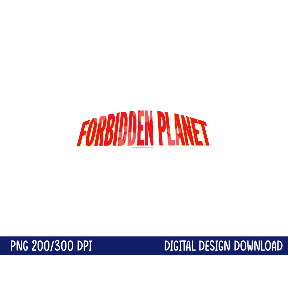 Forbidden Planet Logo png, sublimation .jpg